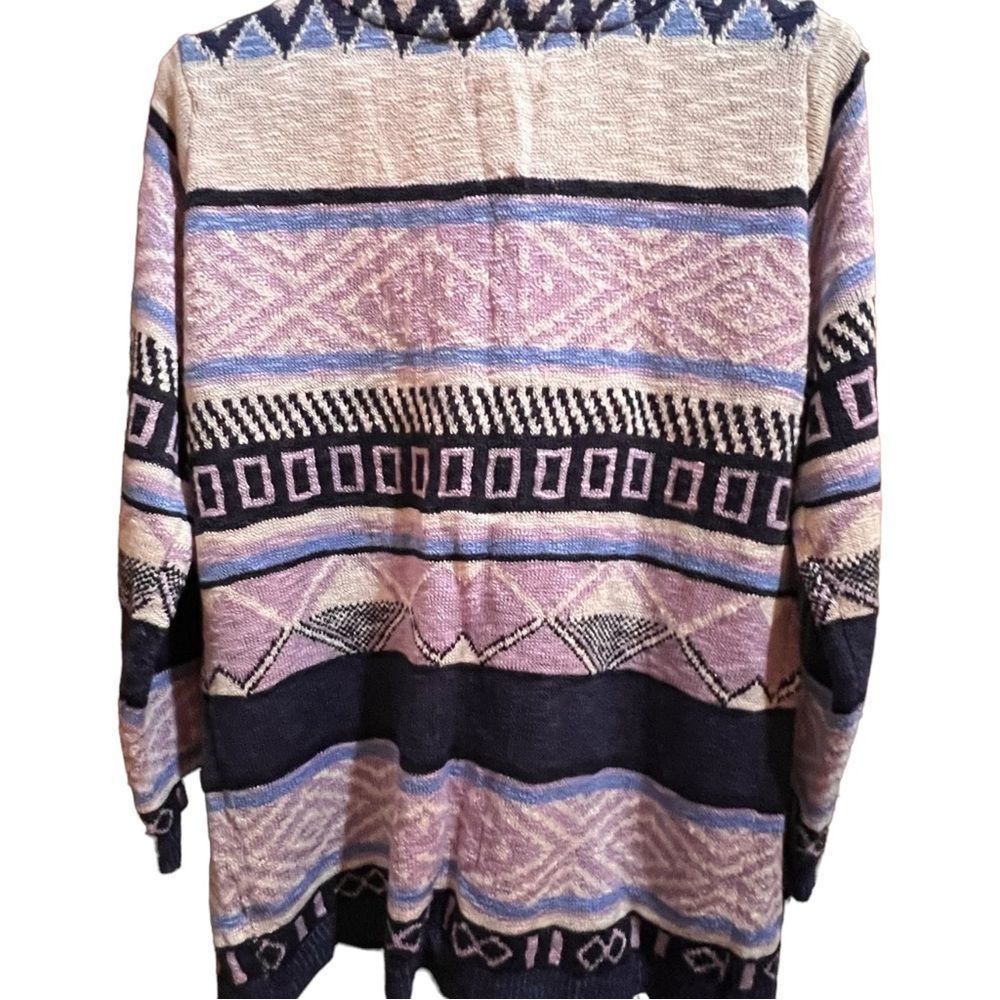 Love Aztec Multi Color Cardigan S : M/L - Picture 8 of 10